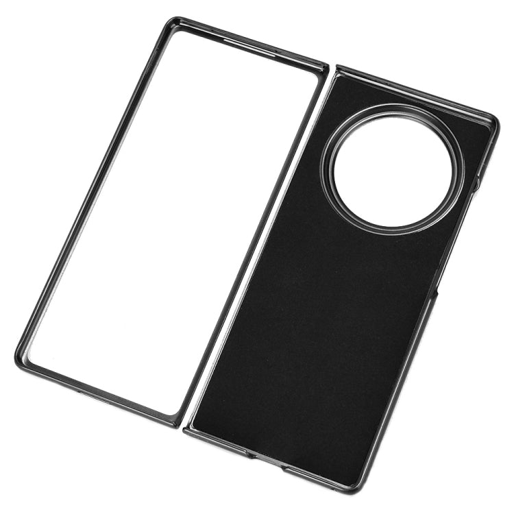 For vivo X Fold3 Pro Cow Pattern Sewing Back Cover Phone Case(Black) - vivo Cases by PMC TechLife | Online Shopping South Africa | PMC TechLife | Buy Now Pay Later Mobicred