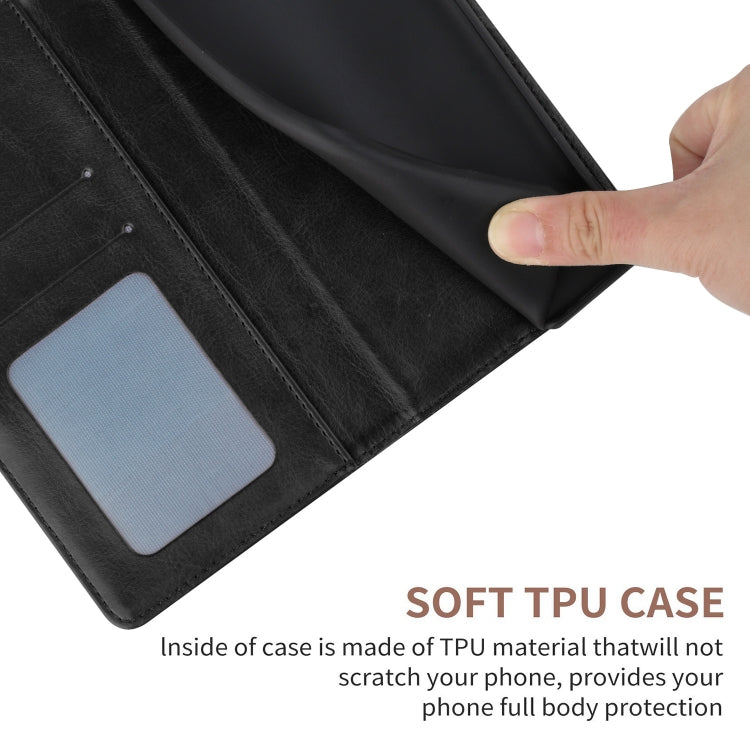 For Xiaomi Redmi 13C 5G Y-shaped Pattern Flip Leather Phone Case(Black) - 13C Cases by PMC TechLife | Online Shopping South Africa | PMC TechLife | Buy Now Pay Later Mobicred