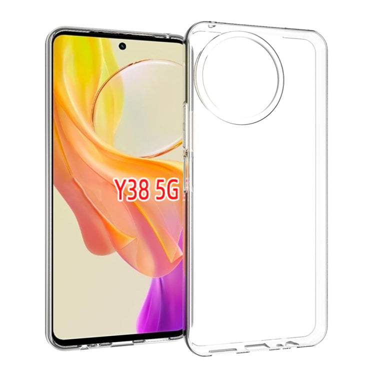 For vivo Y38 5G Waterproof Texture TPU Phone Case(Transparent) - vivo Cases by PMC TechLife | Online Shopping South Africa | PMC TechLife | Buy Now Pay Later Mobicred