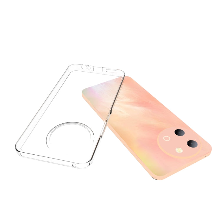 For vivo Y38 5G Waterproof Texture TPU Phone Case(Transparent) - vivo Cases by PMC TechLife | Online Shopping South Africa | PMC TechLife | Buy Now Pay Later Mobicred