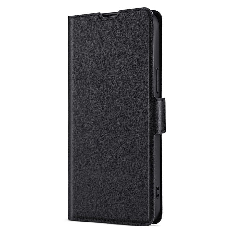 For Huawei Pura 70 Ultra-thin Voltage Side Buckle Horizontal Flip Leather Phone Case(Black) - free shipping - PMC Jewellery - Order now!