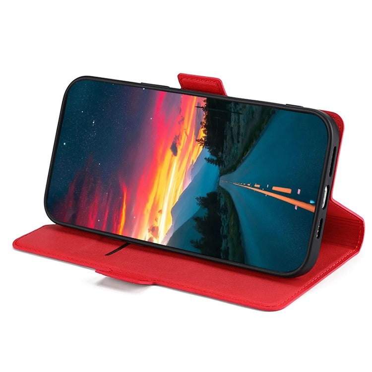 For Huawei Pura 70 Ultra Ultra-thin Voltage Side Buckle Horizontal Flip Leather Phone Case(Red) - Huawei Cases by PMC Jewellery | Online Shopping South Africa | PMC Jewellery | Buy Now Pay Later Mobicred