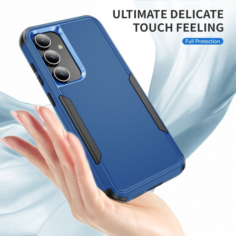 For Samsung Galaxy S24 5G TPU + PC Shockproof Protective Phone Case(Royal Blue + Black) - Galaxy S24 5G Cases by PMC TechLife | Online Shopping South Africa | PMC TechLife