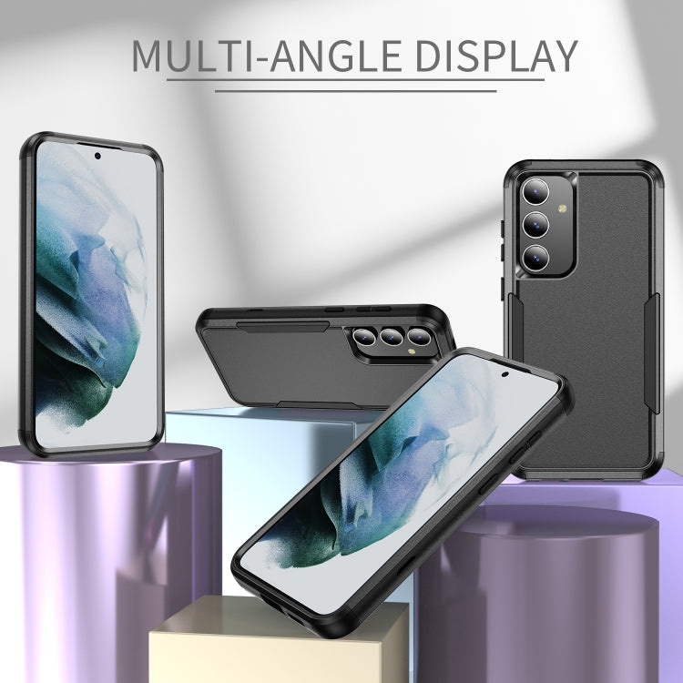 For Samsung Galaxy S24+ 5G TPU + PC Shockproof Protective Phone Case(Black) - free shipping - PMC TechLife - Order now!