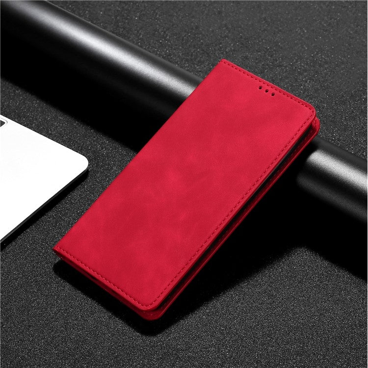 For Huawei Pura 70 Pro / Pro+ Skin Feel Magnetic Leather Phone Case(Red) - Huawei Cases by PMC Jewellery | Online Shopping South Africa | PMC Jewellery | Buy Now Pay Later Mobicred