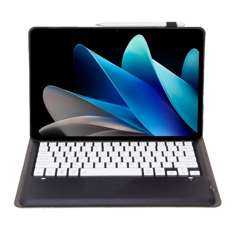 For vivo Pad 2 12.1 inch AV12 Ultra-thin Split Bluetooth Keyboard Leather Tablet Case(Black+White) - Others Keyboard by PMC TechLife | Online Shopping South Africa | PMC TechLife