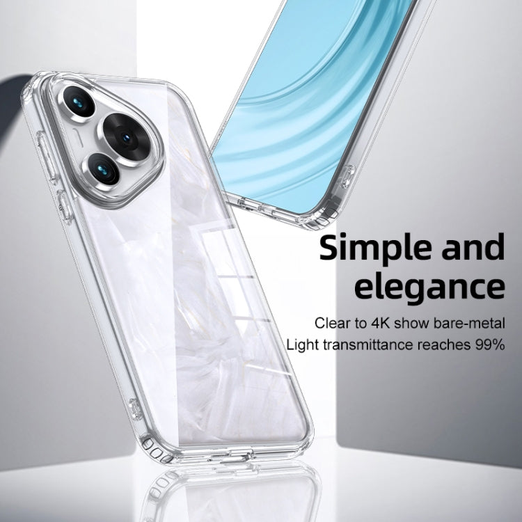 For Huawei Pura 70 Pro / 70 Pro+ Armor Clear TPU Hard PC Phone Case(Matte Black) - Huawei Cases by PMC TechLife | Online Shopping South Africa | PMC TechLife | Buy Now Pay Later Mobicred