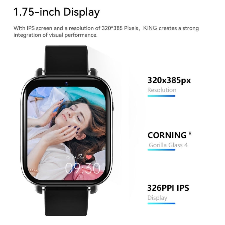 Z20 1.75 inch Screen 4G LTE Smart Watch Android 9 OS 4GB+128GB(Black) - Android Watch by PMC TechLife | Online Shopping South Africa | PMC TechLife | Buy Now Pay Later Mobicred