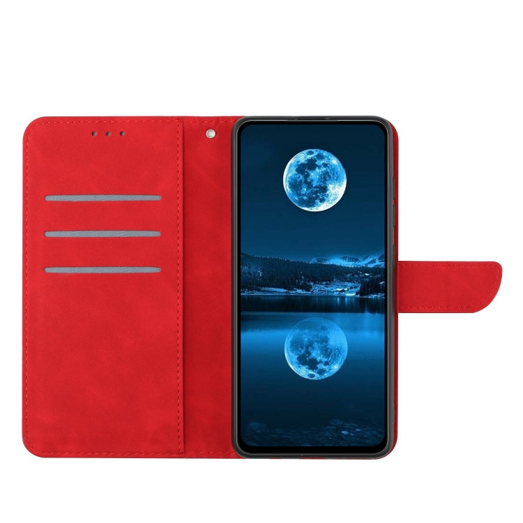 For Motorola Moto G52J Stitching Embossed Leather Phone Case(Red) - free shipping - PMC TechLife - Order now!