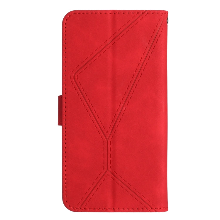 For Motorola Edge 40 Neo Stitching Embossed Leather Phone Case(Red) - free shipping - PMC TechLife - Order now!