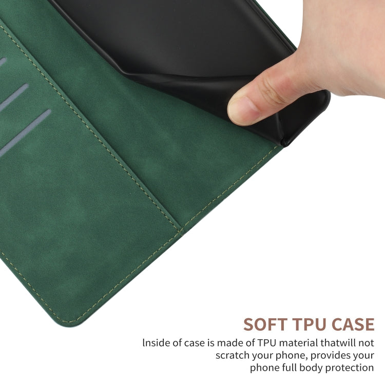 For Motorola Moto G85 5G Stitching Embossed Leather Phone Case(Green) - free shipping - PMC TechLife - Order now!