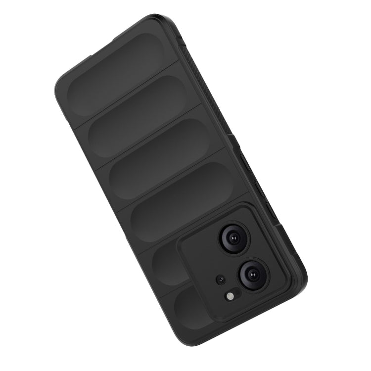 For Xiaomi Redmi K60 Ultra Magic Shield TPU + Flannel Phone Case(Red) - Redmi K60 Ultra Cases by PMC TechLife | Online Shopping South Africa | PMC TechLife | Buy Now Pay Later Mobicred