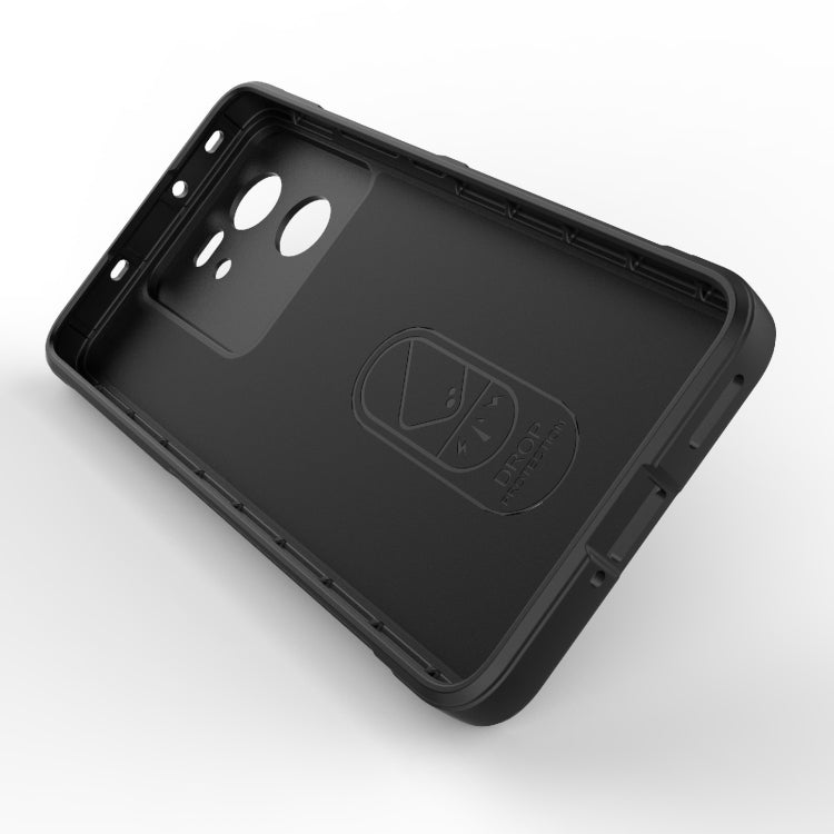 For Xiaomi Redmi K60 Ultra Magic Shield TPU + Flannel Phone Case(White) - Redmi K60 Ultra Cases by PMC TechLife | Online Shopping South Africa | PMC TechLife | Buy Now Pay Later Mobicred