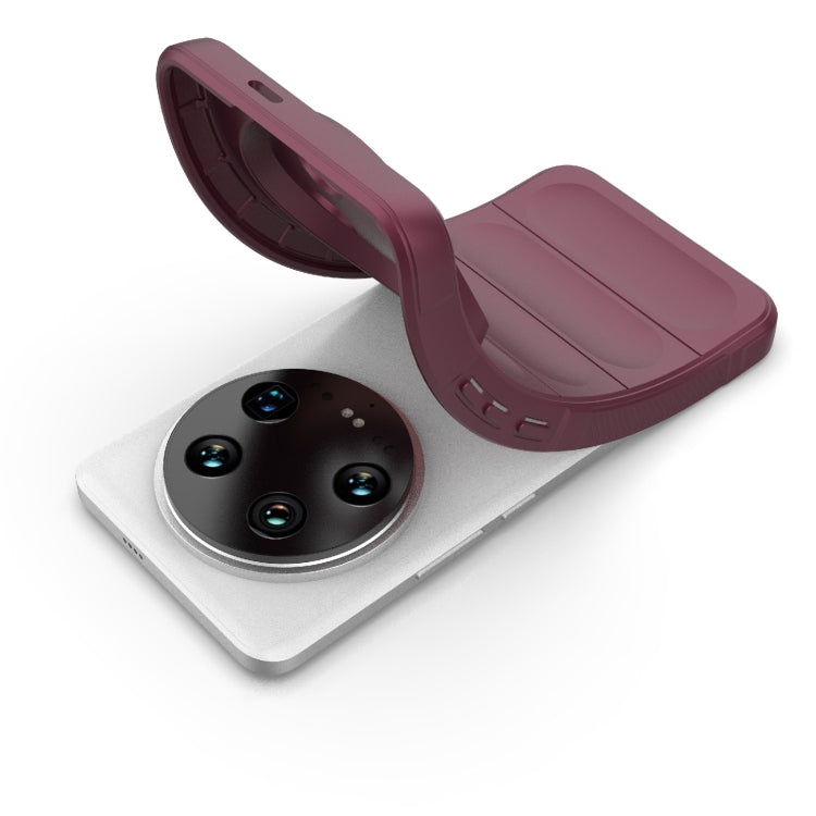 For Xiaomi 14 Ultra Magic Shield TPU + Flannel Phone Case(Light Blue) - free shipping - PMC TechLife - Order now!