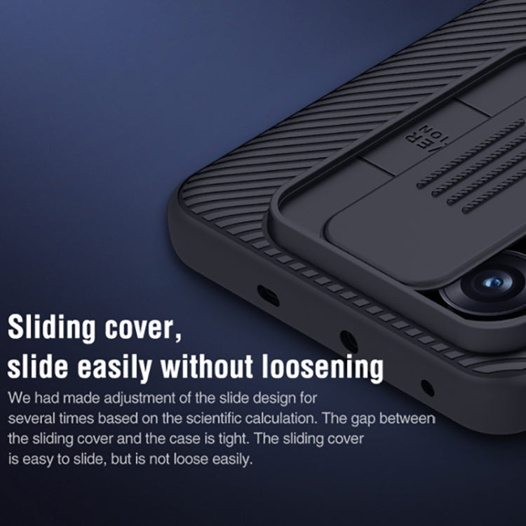 For OnePlus Ace 3V NILLKIN Black Mirror Series Camshield PC Phone Case(Blue) - OnePlus Cases by NILLKIN | Online Shopping South Africa | PMC TechLife