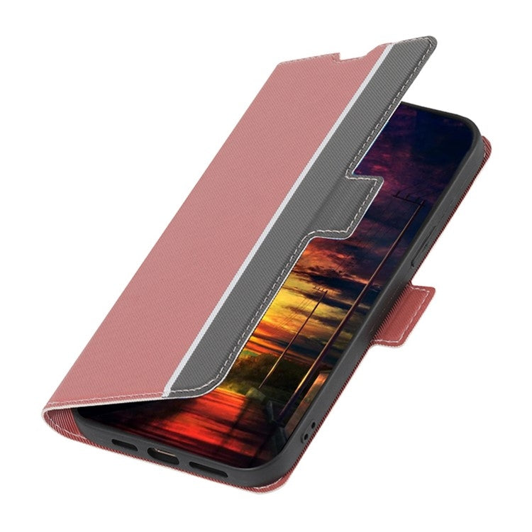For Huawei Pura 70 Ultra 5G Twill Texture Side Button Leather Phone Case(Pink) - free shipping - PMC Jewellery - Order now!