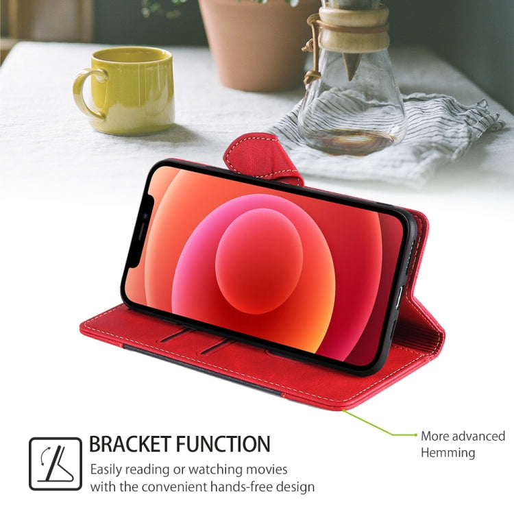 For Huawei Pura 70 5G Skin Feel Magnetic Buckle Leather Phone Case(Red) - free shipping - PMC Jewellery - Order now!
