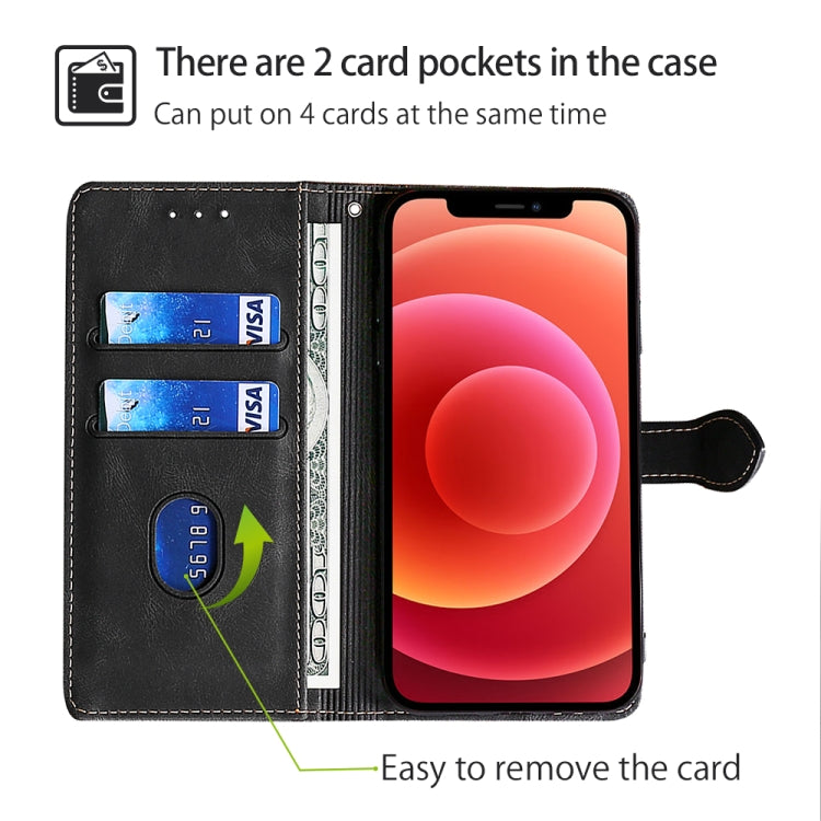 For Huawei Pura 70 Pro / 70 Pro+ 5G Skin Feel Magnetic Buckle Leather Phone Case(Black) - Huawei Cases by PMC Jewellery | Online Shopping South Africa | PMC Jewellery | Buy Now Pay Later Mobicred