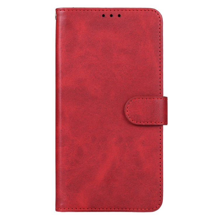 For Xiaomi Redmi 12 5G Leather Phone Case(Red) - Xiaomi Cases by PMC TechLife | Online Shopping South Africa | PMC TechLife | Buy Now Pay Later Mobicred