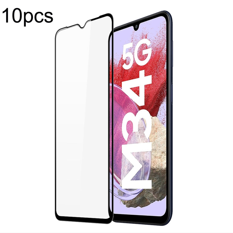 For Samsung Galaxy M34 5G 10pcs DUX DUCIS 0.33mm 9H Medium Alumina Tempered Glass Film - free shipping - PMC Jewellery - Order now!