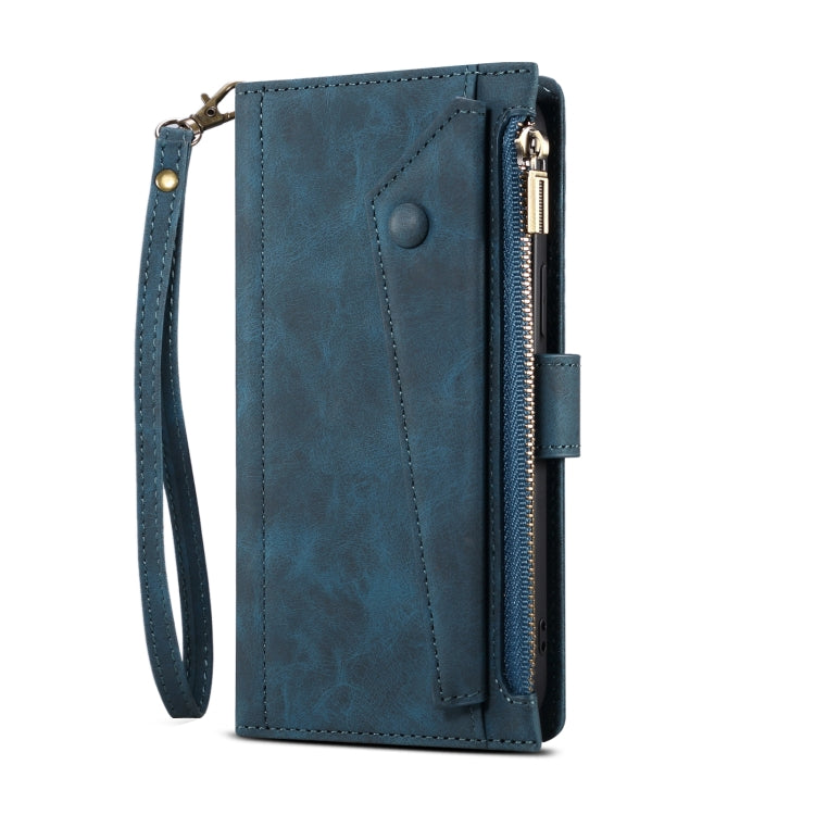 For Google Pixel 8 Pro ESEBLE Retro Frosted RFID Flip Leather Phone Case(Dark Green) - Google Cases by ESEBLE | Online Shopping South Africa | PMC TechLife | Buy Now Pay Later Mobicred