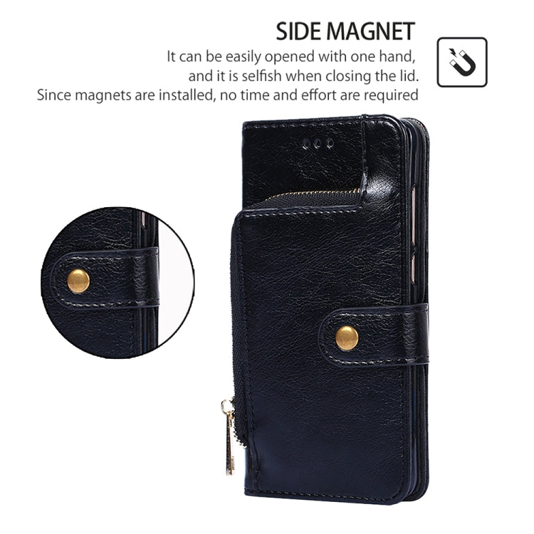 For Huawei Pura 70 Ultra 5G Zipper Bag Leather Phone Case(Black) - free shipping - PMC Jewellery - Order now!
