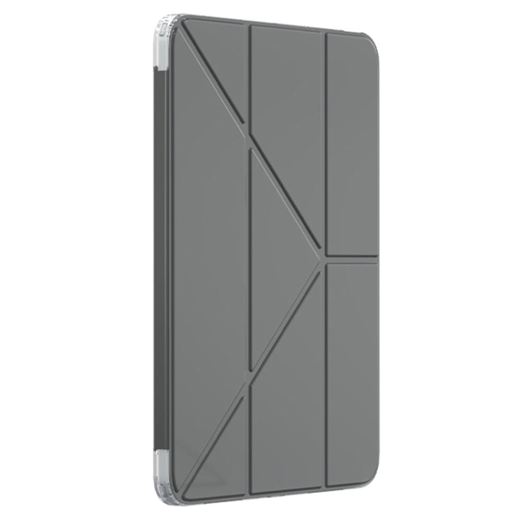 For iPad Air 13 2025 / 2024 Mutural Deformation Stand Smart Leather Tablet Case(Black) - free shipping - PMC TechLife - Order now!