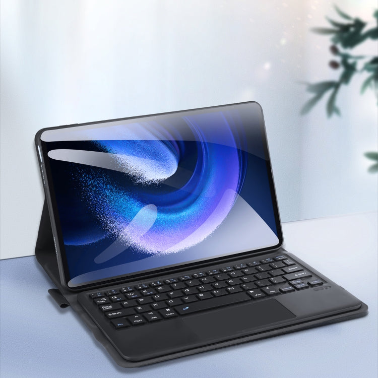 For Xiaomi Pad 6 / Pad 6 Pro DUX DUCIS TK Series Bluetooth Keyboard Leather Case with Touchpad(Black) - free shipping - PMC TechLife - Order now!