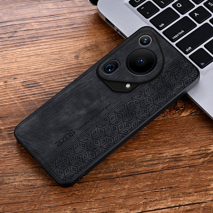 For Huawei Pura 70 Ultra AZNS 3D Embossed Skin Feel Phone Case(Black) - Huawei Cases by AZNS | Online Shopping South Africa | PMC TechLife | Buy Now Pay Later Mobicred