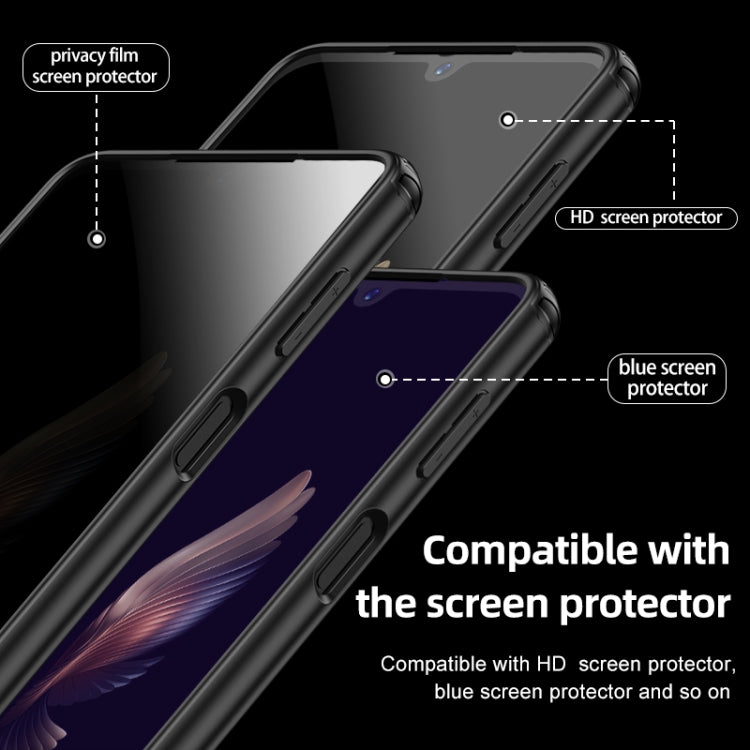 For Samsung Galaxy A25 5G Armor Clear TPU Hybrid PC Phone Case(Matte Black) - Galaxy Phone Cases by PMC TechLife | Online Shopping South Africa | PMC TechLife