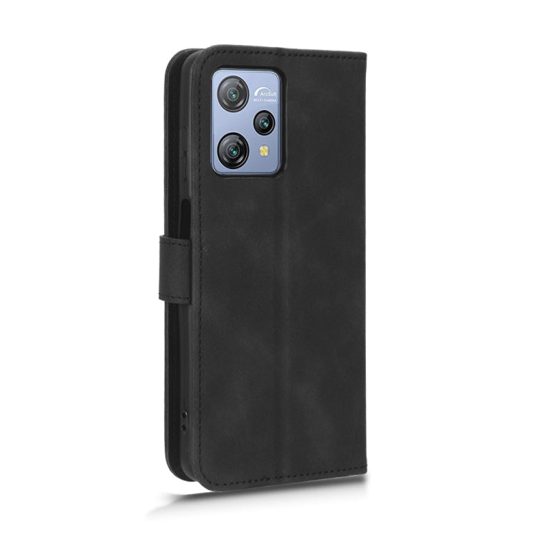 For Blackview A53 Pro Skin Feel Magnetic Flip Leather Phone Case(Black) - More Brand by PMC TechLife | Online Shopping South Africa | PMC TechLife