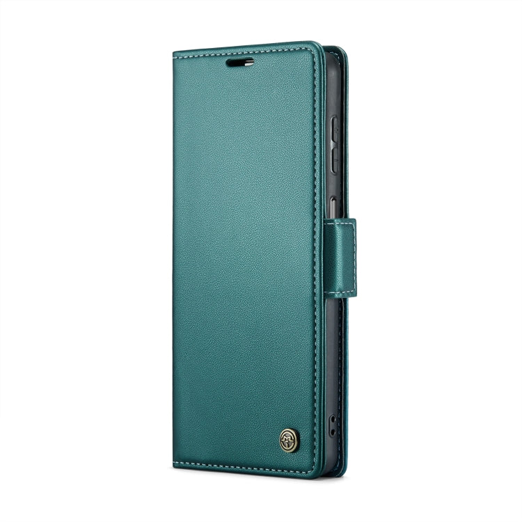 For Samsung Galaxy A23 CaseMe 023 Butterfly Buckle Litchi Texture RFID Anti-theft Leather Phone Case(Pearly Blue) - free shipping - PMC TechLife - Order now!