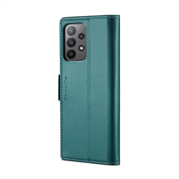 For Samsung Galaxy A23 CaseMe 023 Butterfly Buckle Litchi Texture RFID Anti-theft Leather Phone Case(Pearly Blue) - free shipping - PMC TechLife - Order now!