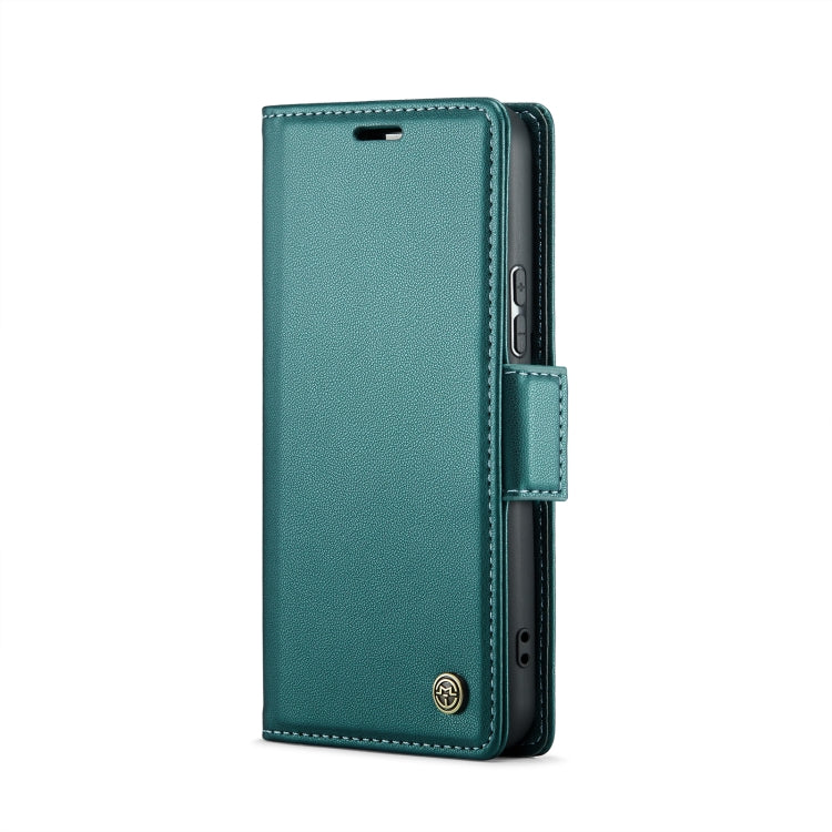 For Samsung Galaxy S22+ 5G CaseMe 023 Butterfly Buckle Litchi Texture RFID Anti-theft Leather Phone Case(Pearly Blue) - free shipping - PMC TechLife - Order now!