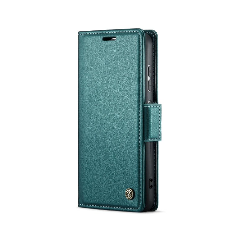 For Samsung Galaxy S23+ 5G CaseMe 023 Butterfly Buckle Litchi Texture RFID Anti-theft Leather Phone Case(Pearly Blue) - free shipping - PMC TechLife - Order now!