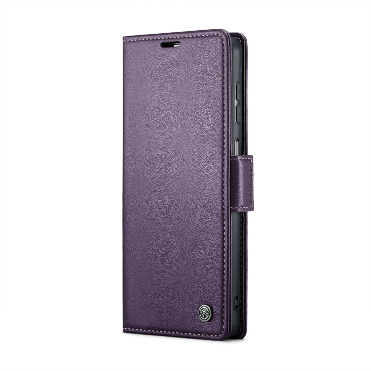 For Samsung Galaxy A13 4G/5G/A04s/A04/M13 5G CaseMe 023 Butterfly Buckle Litchi Texture RFID Anti-theft Leather Phone Case(Pearly Purple) - free shipping - PMC Jewellery - Order now!