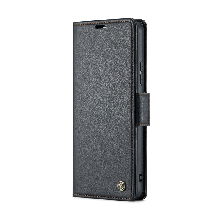 For Samsung Galaxy A54 5G CaseMe 023 Butterfly Buckle Litchi Texture RFID Anti-theft Leather Phone Case(Black) - Galaxy Phone Cases by CaseMe | Online Shopping South Africa | PMC Jewellery | Buy Now Pay Later Mobicred
