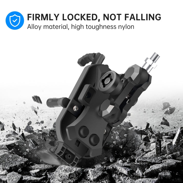 WUPP ZH-1848A2 Motorcycle Shock Absorption Riding Phone Navigation Holder, Style:M10 Ball Joint - Holder by WUPP | Online Shopping South Africa | PMC TechLife | Buy Now Pay Later Mobicred