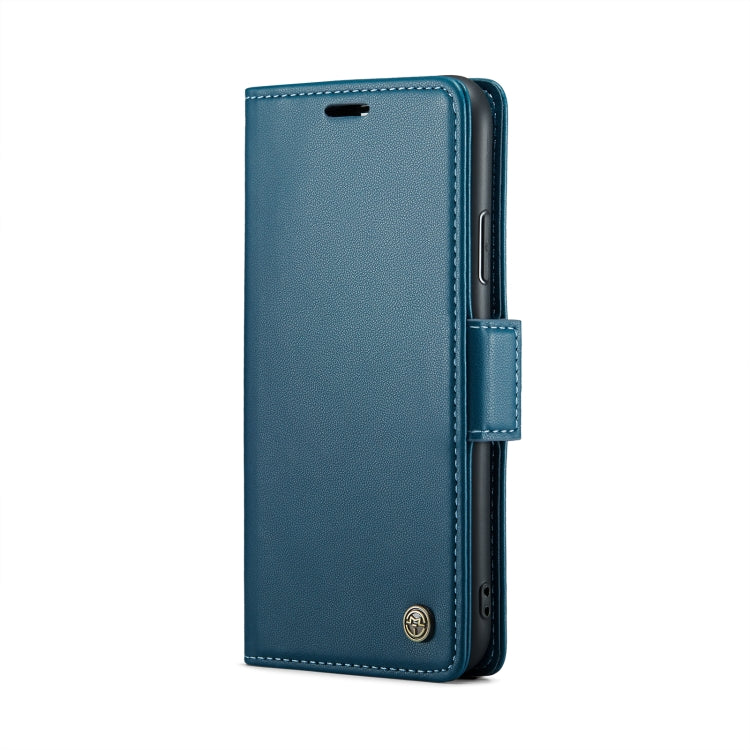 For iPhone 11 CaseMe 023 Butterfly Buckle Litchi Texture RFID Anti-theft Leather Phone Case(Blue) - iPhone 11 Cases by CaseMe | Online Shopping South Africa | PMC TechLife | Buy Now Pay Later Mobicred