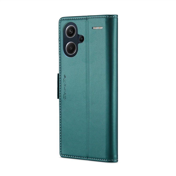 For Xiaomi Redmi Note 13 Pro+ 5G CaseMe 023 Butterfly Buckle Litchi Texture RFID Anti-theft Leather Phone Case(Pearly Blue) - free shipping - PMC Jewellery - Order now!