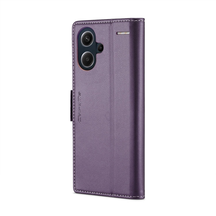 For Xiaomi Redmi Note 13 Pro+ 5G CaseMe 023 Butterfly Buckle Litchi Texture RFID Anti-theft Leather Phone Case(Pearly Purple) - Xiaomi Cases by CaseMe | Online Shopping South Africa | PMC TechLife | Buy Now Pay Later Mobicred