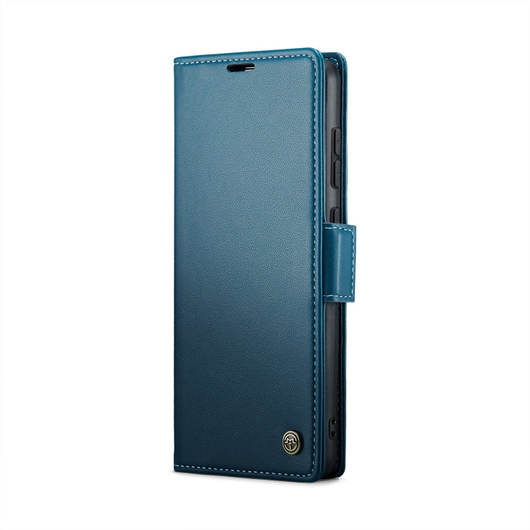 For Xiaomi Poco X6 Pro 5G/Redmi K70E 5G CaseMe 023 Butterfly Buckle Litchi Texture RFID Anti-theft Leather Phone Case(Blue) - Xiaomi Cases by CaseMe | Online Shopping South Africa | PMC Jewellery | Buy Now Pay Later Mobicred