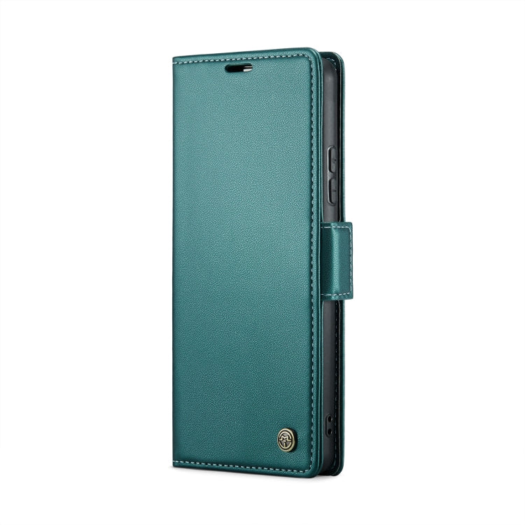 For Xiaomi Redmi Note 13 Pro 4G CaseMe 023 Butterfly Buckle Litchi Texture RFID Anti-theft Leather Phone Case(Pearly Blue) - free shipping - PMC Jewellery - Order now!