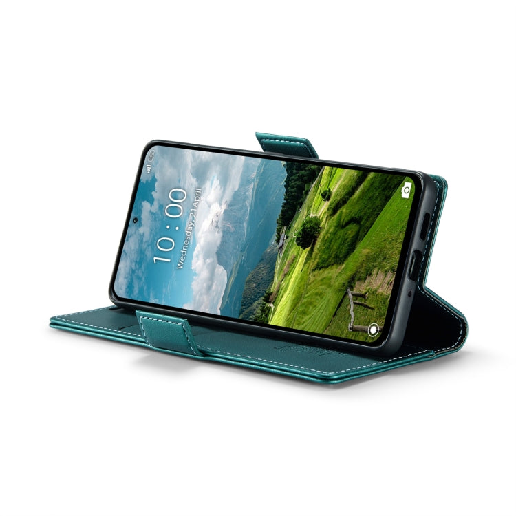 For Xiaomi Redmi Note 13 Pro 4G CaseMe 023 Butterfly Buckle Litchi Texture RFID Anti-theft Leather Phone Case(Pearly Blue) - free shipping - PMC Jewellery - Order now!