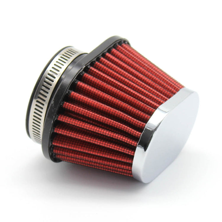 55mm XH-UN073 Mushroom Head Style Car Modified Air Filter Motorcycle Exhaust Filter(Red) - Air Intake System by PMC TechLife | Online Shopping South Africa | PMC TechLife | Buy Now Pay Later Mobicred
