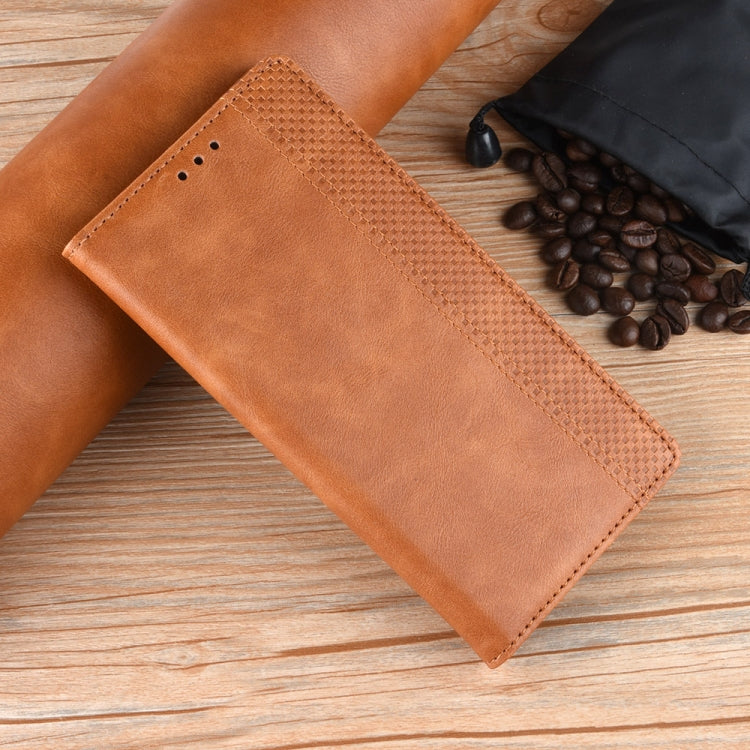For Xiaomi 14 Pro Magnetic Buckle Retro Texture Leather Phone Case(Brown) - free shipping - PMC TechLife - Order now!