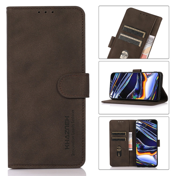 For Xiaomi Redmi 13C KHAZNEH Matte Texture Leather Phone Case(Brown) - free shipping - PMC TechLife - Order now!