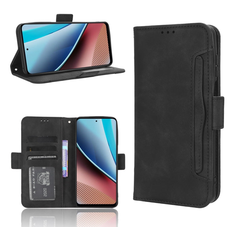 For Motorola Moto G Stylus 4G 2023 Skin Feel Calf Texture Card Slots Leather Phone Case(Black) - Motorola Cases by PMC TechLife | Online Shopping South Africa | PMC TechLife | Buy Now Pay Later Mobicred