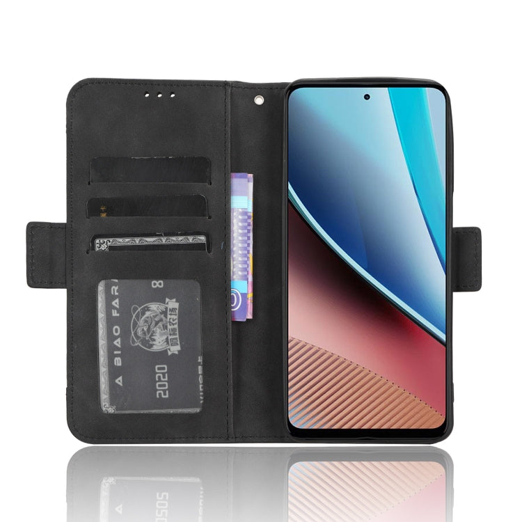 For Motorola Moto G Stylus 4G 2023 Skin Feel Calf Texture Card Slots Leather Phone Case(Black) - Motorola Cases by PMC TechLife | Online Shopping South Africa | PMC TechLife | Buy Now Pay Later Mobicred
