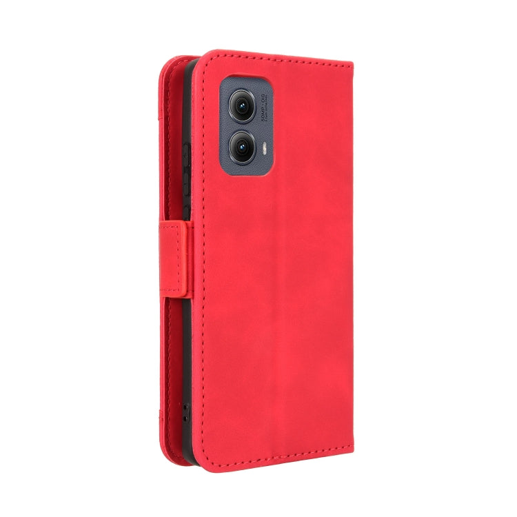 For Motorola Edge 2024 5G Skin Feel Calf Texture Card Slots Leather Phone Case(Red) - Motorola Cases by PMC Jewellery | Online Shopping South Africa | PMC Jewellery | Buy Now Pay Later Mobicred